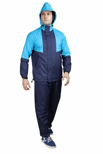 Mens Nylon Star Rainsuit