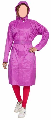 Ladies Long Raincoat Perfect Nylon