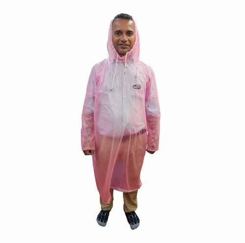 Men Universal Fit PVC Poncho 01 Raincoat