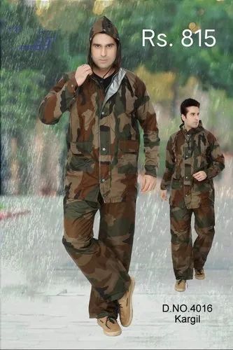 Polyester Rain Jacket, Size: Xl