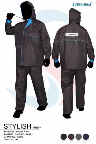 Mens Reversible Rain Suit