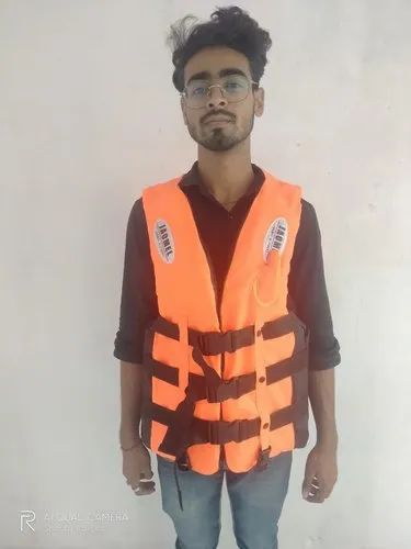 SSAFE Polyethylene Foam Marine Life Jacket, For Sea Patrolling