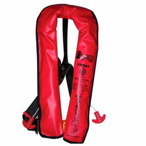 Red Inflatable Life Jacket