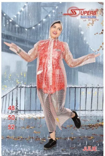 Women Julie Rain Coat, PU