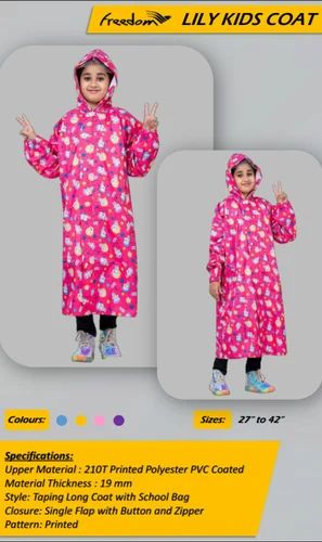 Freedom - Lily Nylon Kids Raincoat