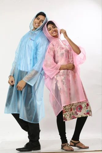 Unisex PVC Rain Poncho