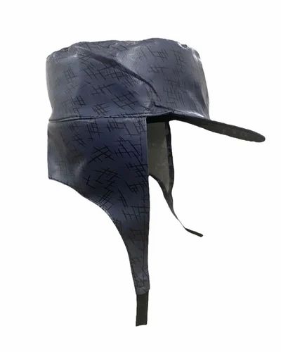 Rexine Printed Rain Cap/ Printed Parda Cap, Size: Free Size