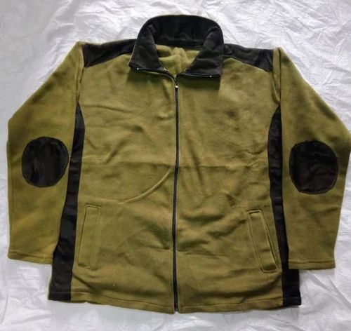 Full Sleeve Nylon Khakhi Police Jacket (OG POLO), Size: Medium