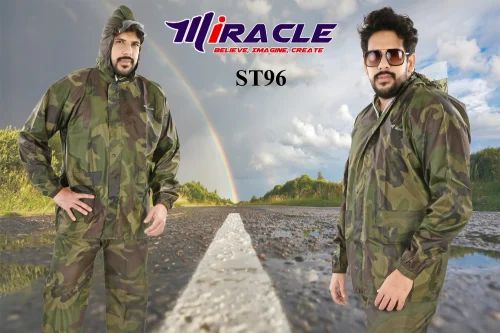 Unisex L Army Rain Coat