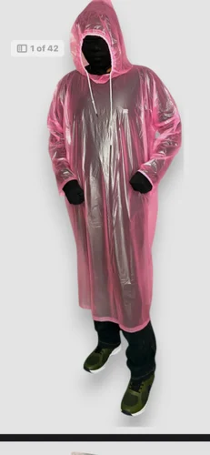 Unisex Pc01 Pvc Rain Poncho