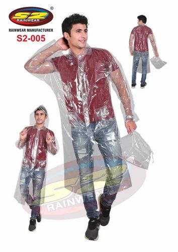 Transparent Pvc Raincoat