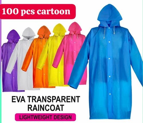 EVA Transparent Raincoat, Teflon