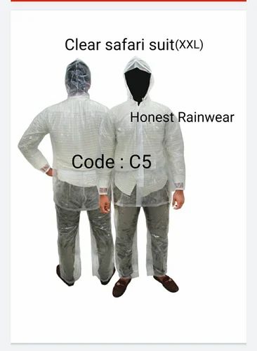 Transparent Clear Raincoat