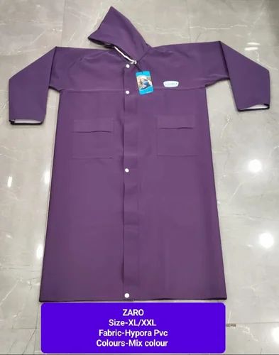 Women XL Ladies Long Raincoat
