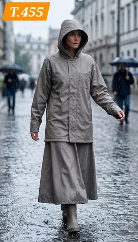 Ladies Long Raincoat