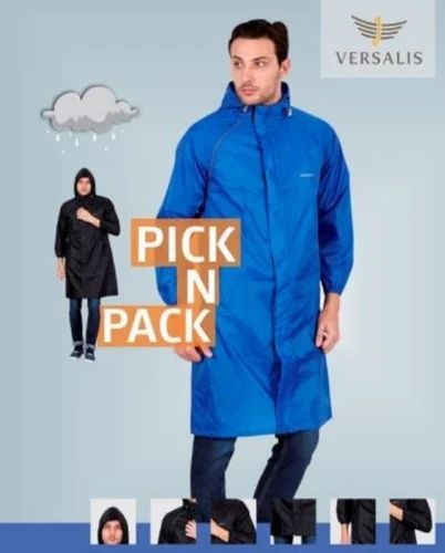 Polyester Long Raincoat