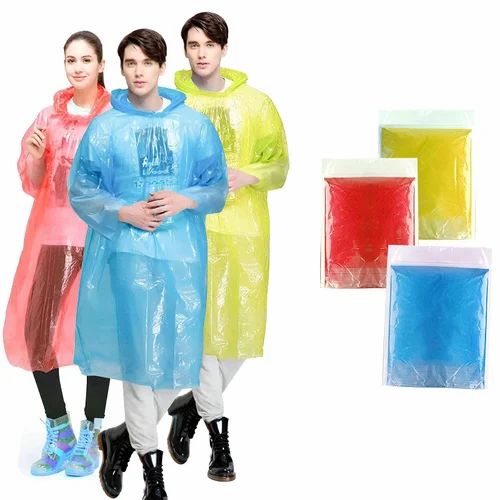 Unisex Polyester Poncho Raincoat