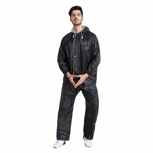 Plain Chain Raincoat, Nylon
