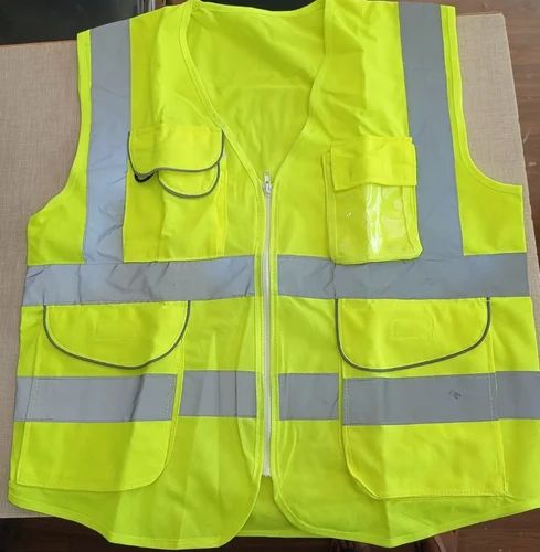 Green Traffic Safety Vest, For Construction