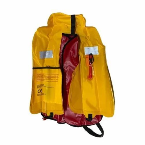 Solas Standard Inflatable Life Jacket With Whistle
