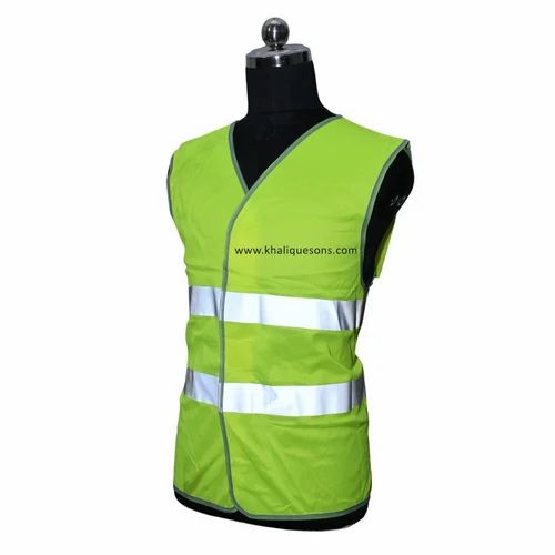 Green Hi Vis Safety Vest, For Construction