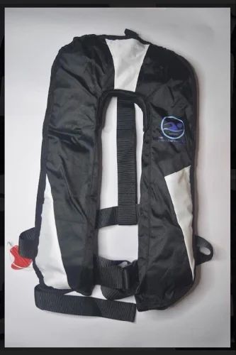 Without Sleeves Nylon Go Float 275N Auto Inflatable Life Jacket