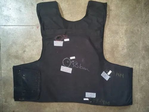 Black Without Sleeves Aramid/Kevlar Lightweight Bulletproof Vests,, For Auto Racing