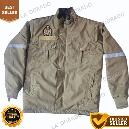 Polyester Full Sleeve Police Jacket