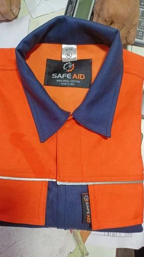 Full Sleeves Plain Fire Retardant Jacket