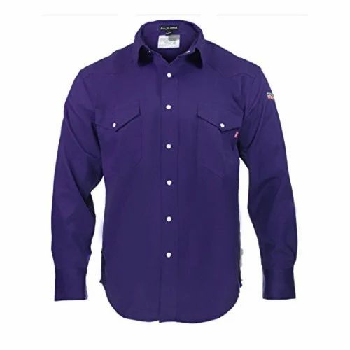 Full Sleeves Plain Welding Safety Jacket, For Construction, Size: Large