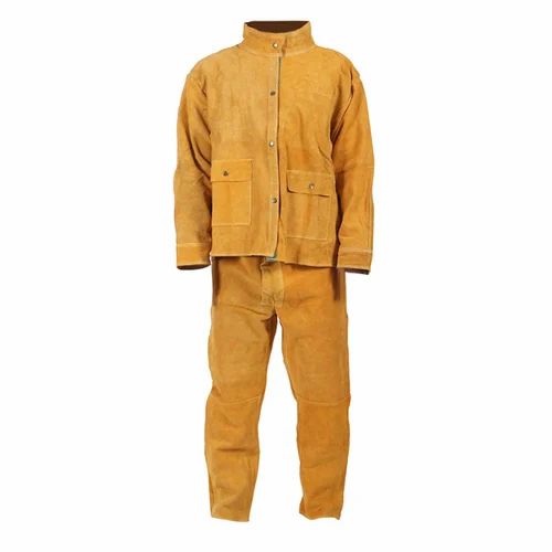 Leather Welding Jacket With Pant