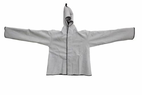 TI AP716 White Split Leather Jacket