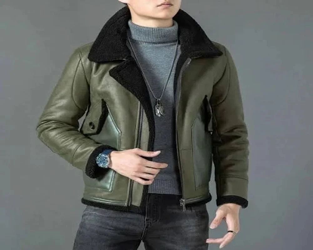 Faux Leather Jacket