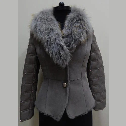Designer Seude Leather Jacket