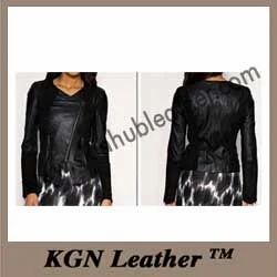 Suede Leather Biker Jacket