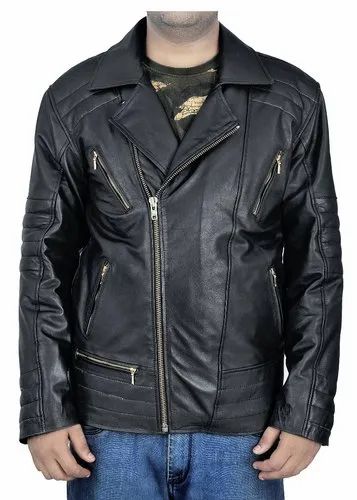 Men Sports Leather Jackets
