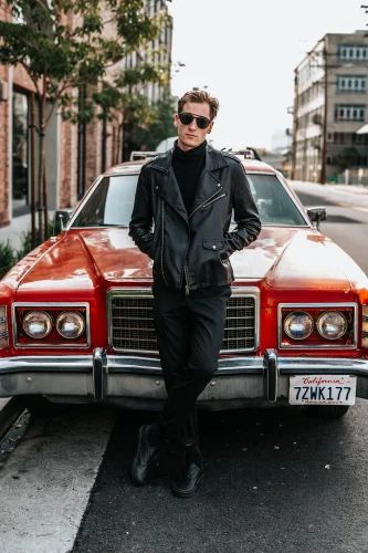 Leather Sports Jacket