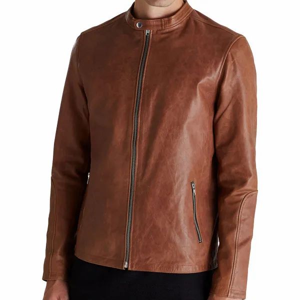 Goat Leather Mens Jacket