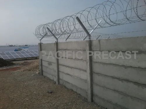 Panel Build Concrete Industrial Compound Wall