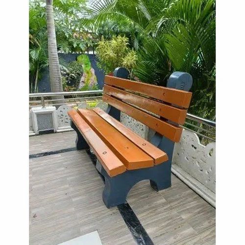 Antique Without Arm Rest RCC Garden Bench, For Outdoor,Garden, Without Back
