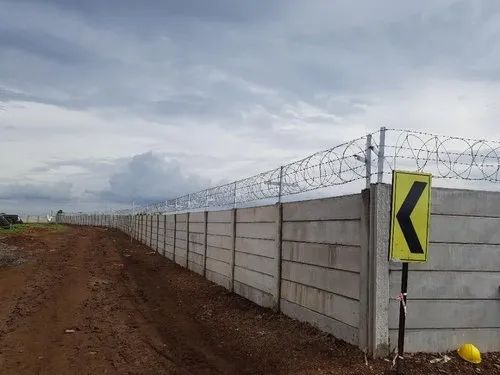 Cement Precast Pre-Stressed Boundary Wall