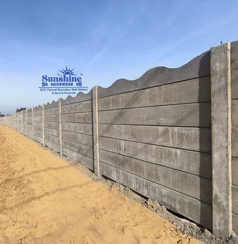 Prefabricated Compound Wall, Panel Thickness: 50 mm (2 inch), 6 - 10 Feet