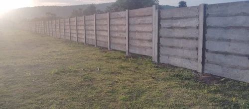 Panel Build Cement Farmhouse Compound Wall