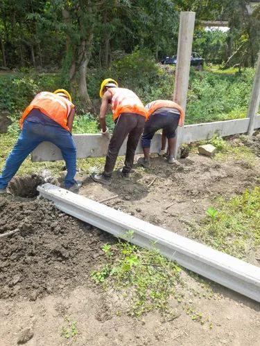 Panel Build Precast Concrete Walls, For Boundary Wall, Thickness: 50 mm