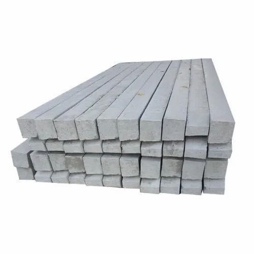 Rectangular Cement Fencing Pole