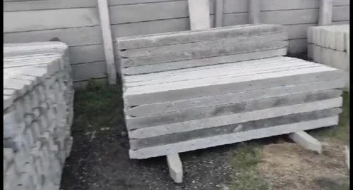 Square Cement Poles