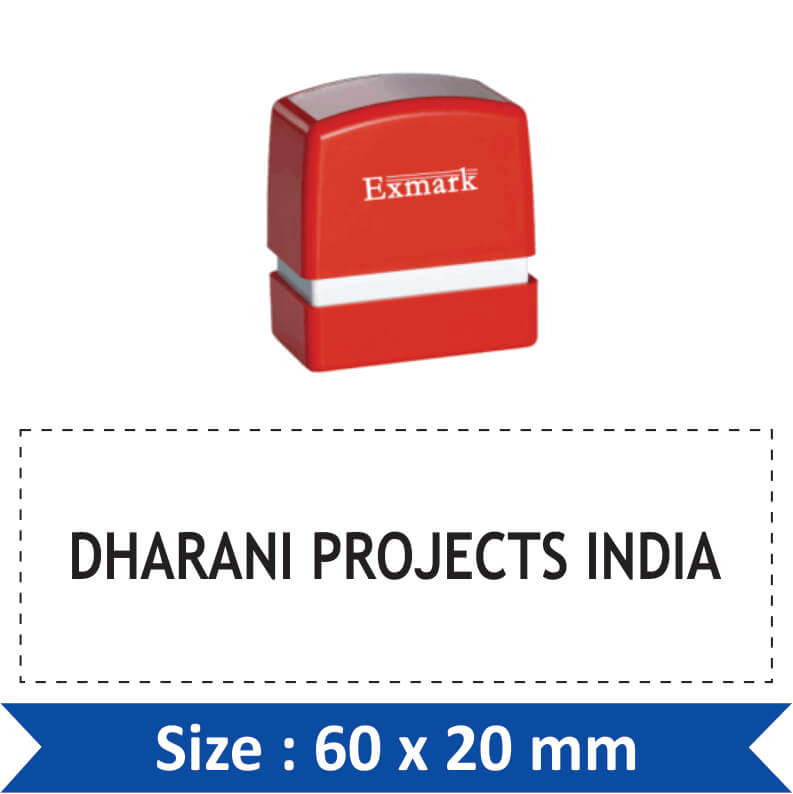 Exmark Single Line Stamp MS