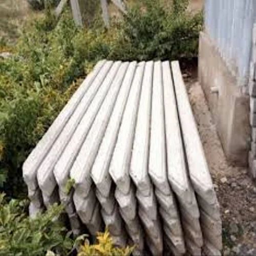 Rectangular Concrete Fencing Pole