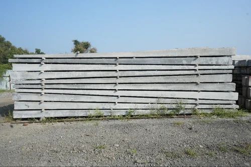 8 Meter Plain Cement Concrete Pole, For Electric Fitting
