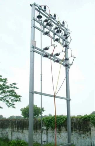 Three Phase Double Pole Structure